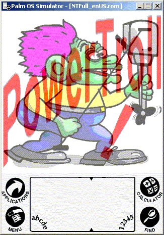 splash screen